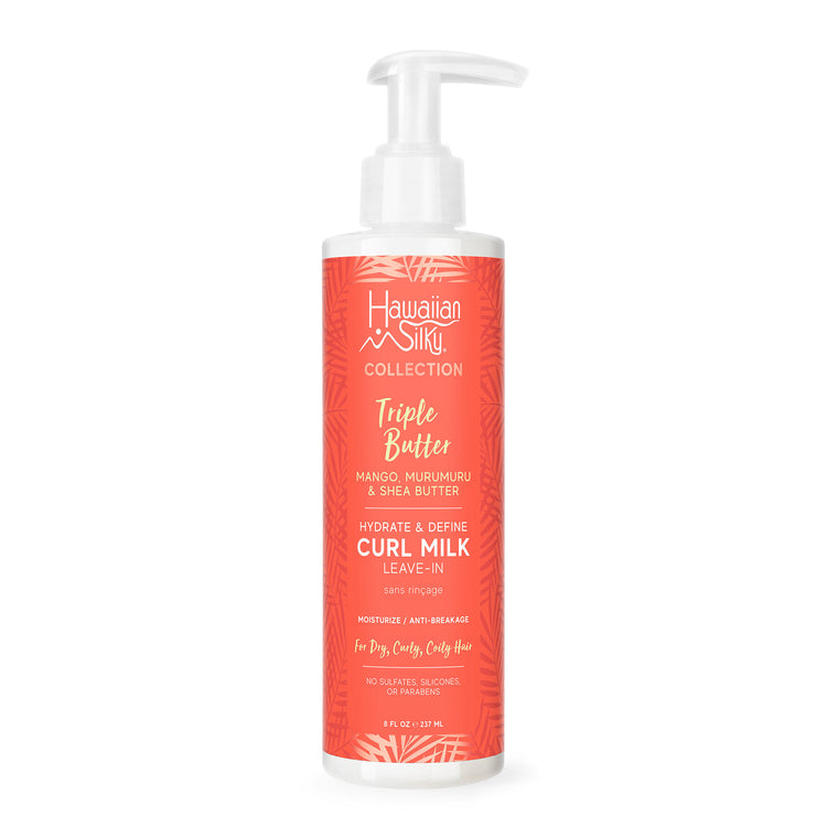 Hawaiian Silky Triple Butter Styling Trio for Defined Curls