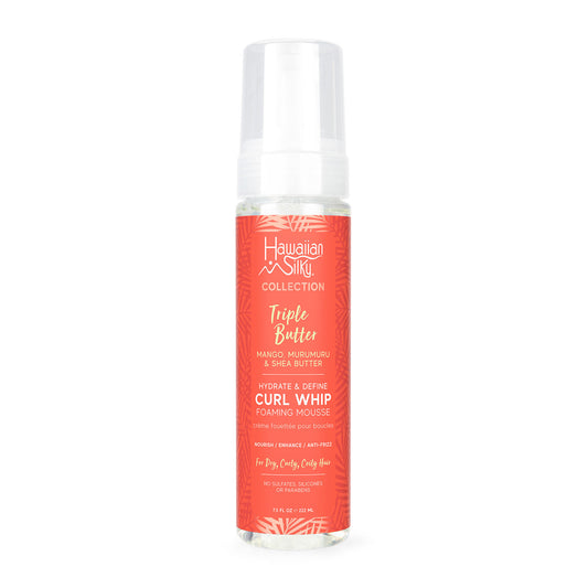 Hawaiian Silky Triple Butter Styling Trio for Defined Curls