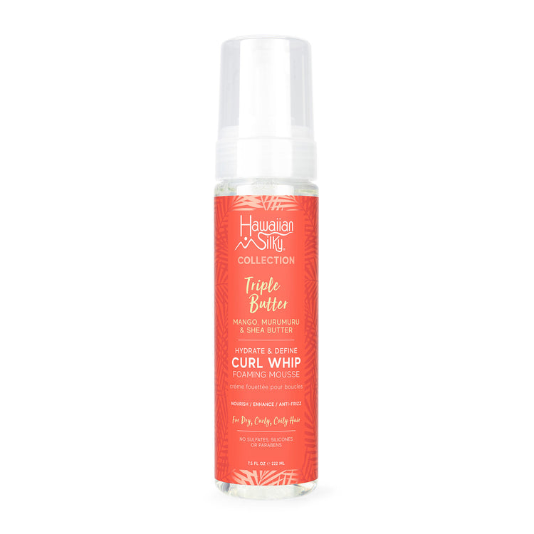 Hawaiian Silky Triple Butter Styling Trio for Defined Curls