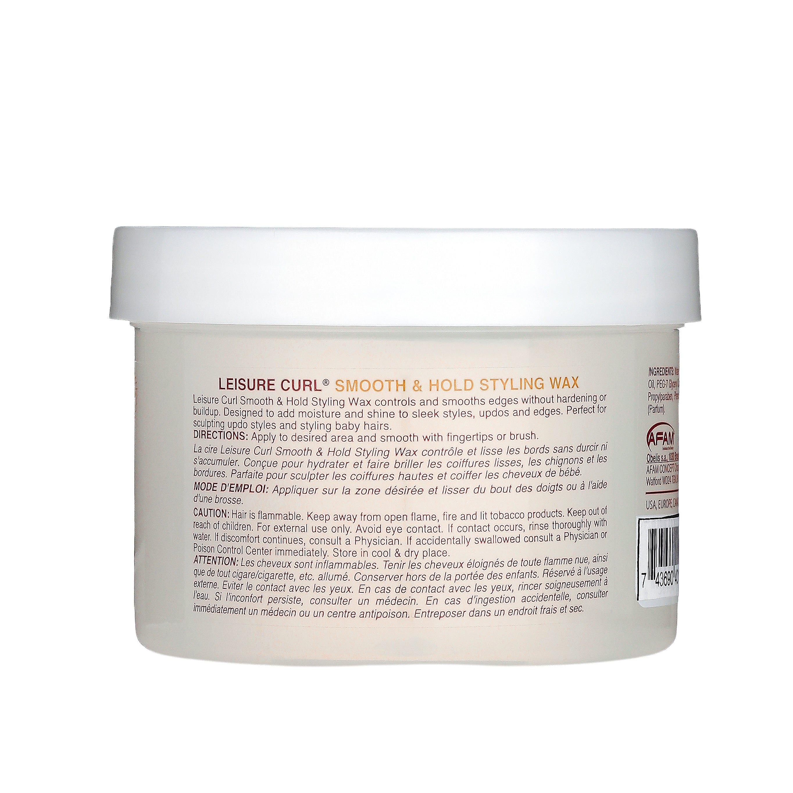 Leisure Curl Smooth & Hold Styling Wax