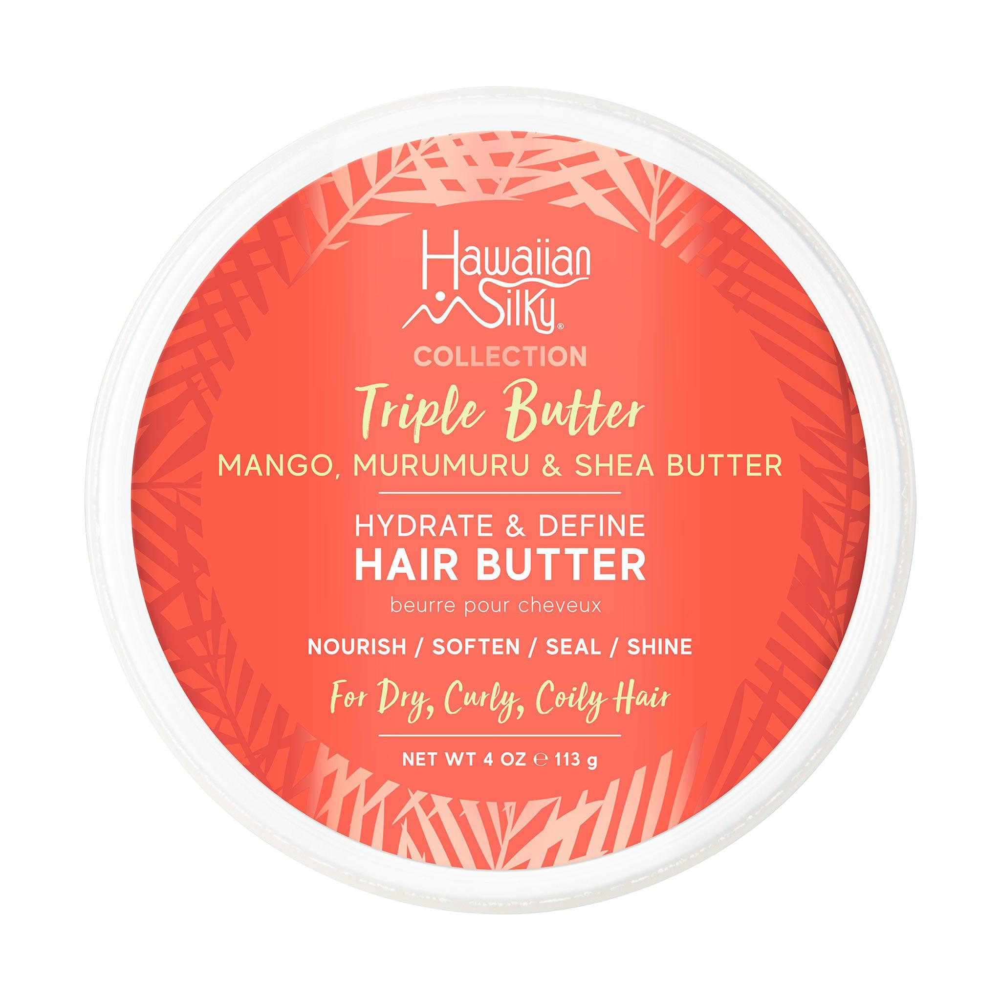 Hydrate & Define Hair Butter - Hawaiian Silky Triple Butter - AFAM Concept