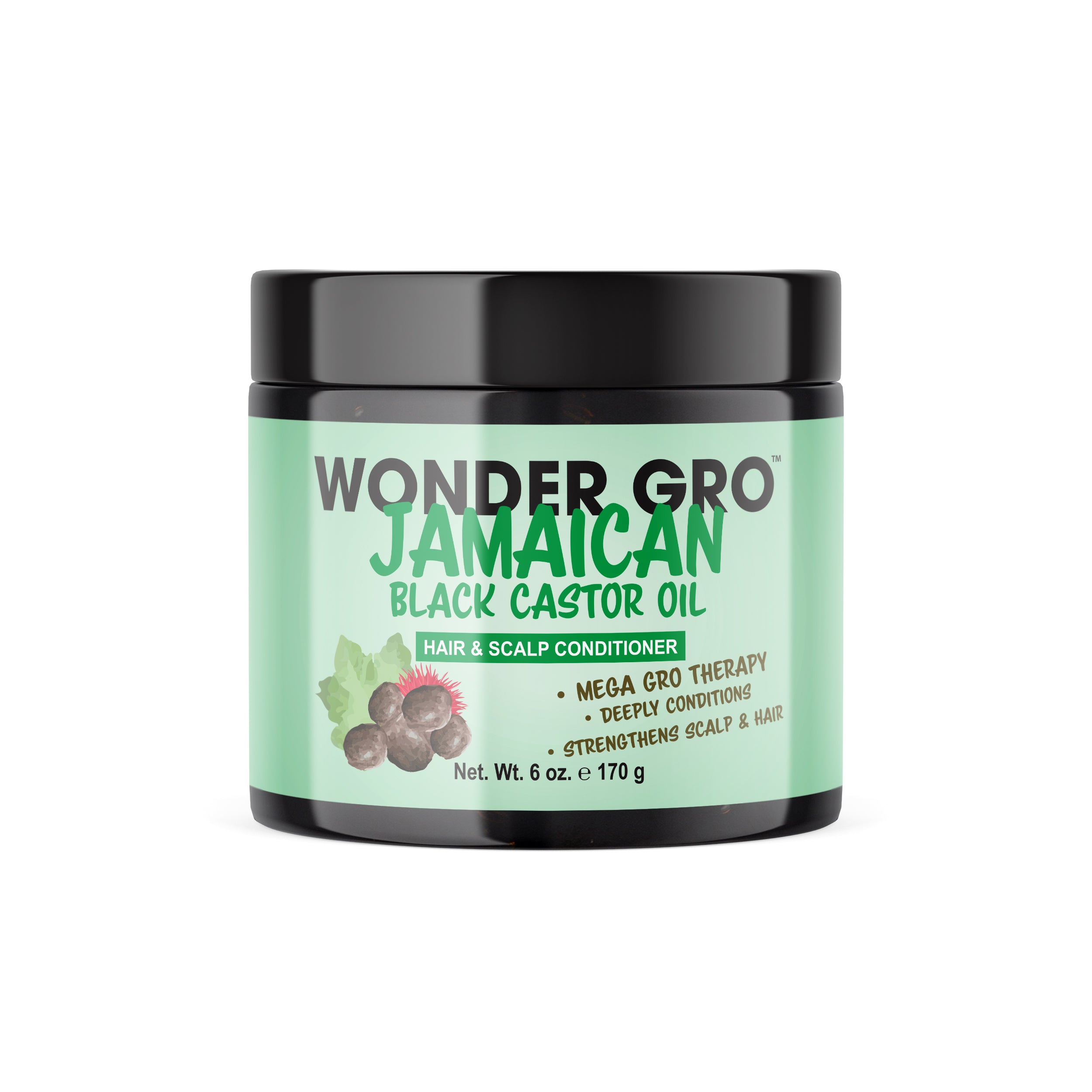 Wonder Gro Jamaican Black Castor Oil Hair & Scalp Conditioner