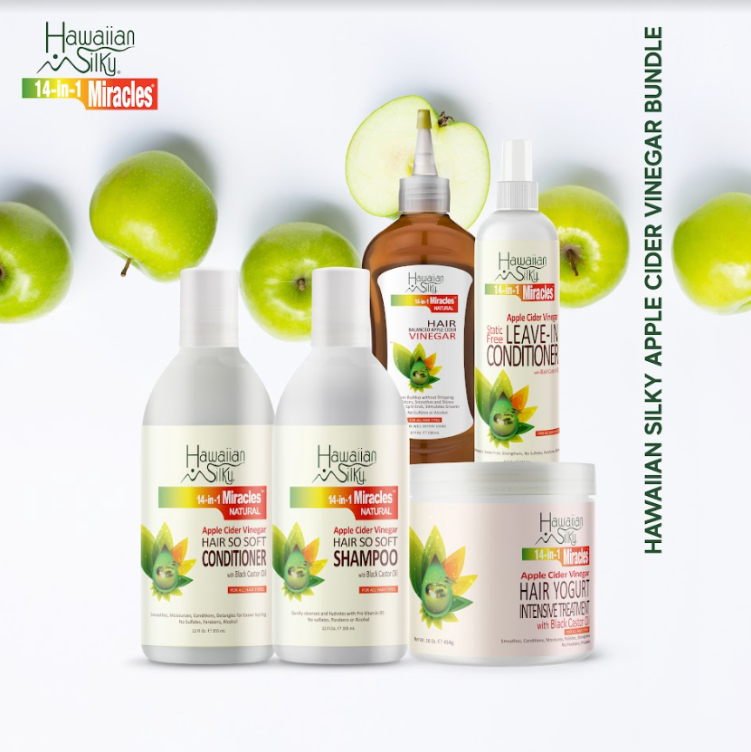 Hawaiian Silky Apple Cider Vinegar Bundle